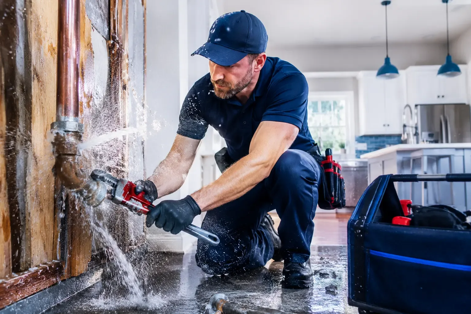 Local emergency pipe repair professionals in Muse, PA